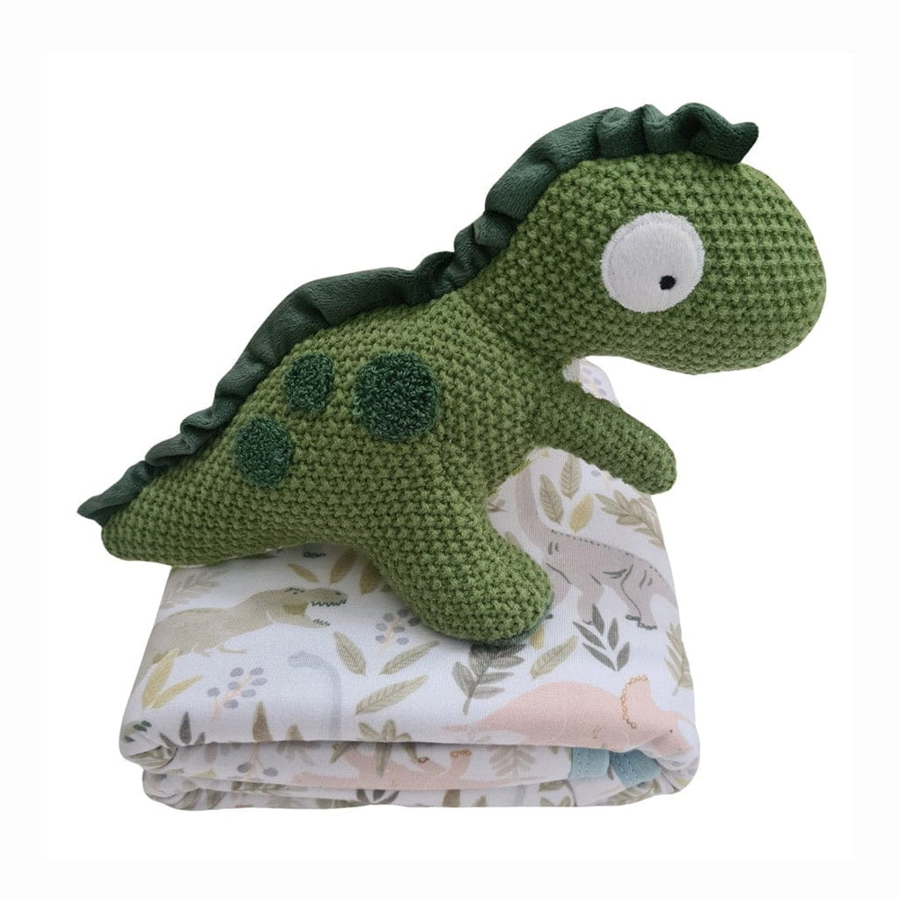 Ecosprout Baby Gift Sets Gift Box : Hooded Towel Rex & Dodger Dino