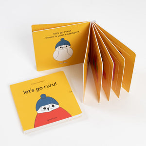 lil peppy Baby & Toddler Baby Book : Let's Go Ruru