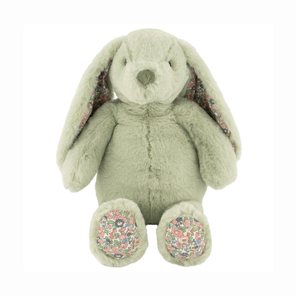 Lily and George Baby Toys & Activity Equipment Flopsy Plush Bunny : Floral Sage