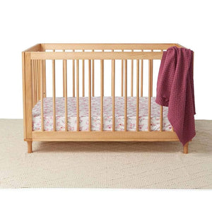 Snuggle Hunny Kids Linens & Bedding Fitted Cot Sheet : Camille