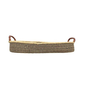 Adinkra Bundle | African Changing Basket - Kaku Navy Stripe