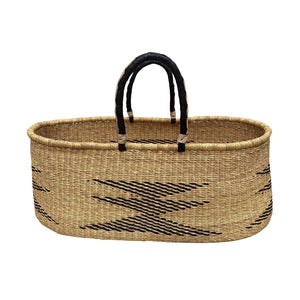 Adinkra Designs Bassinets & Cradles Bundle | Traditional Bolga Moses Basket - Daiki (need to change images)