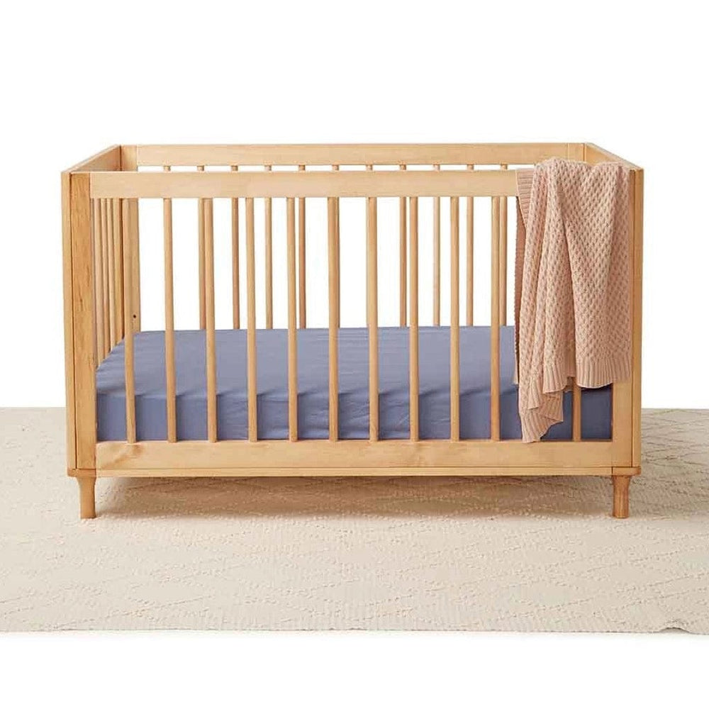 Snuggle Hunny Kids Sheet Fitted Cot Sheet : Reign