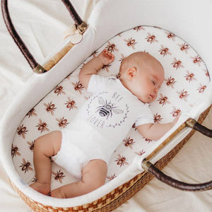 The Young Folk Collective Moses Basket Liner : Heirloom