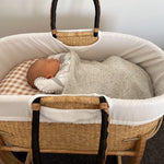 Adinkra Designs Bassinets & Cradles Bundle | Co-Sleeper Moses Basket with Liner - Addison (25% off)