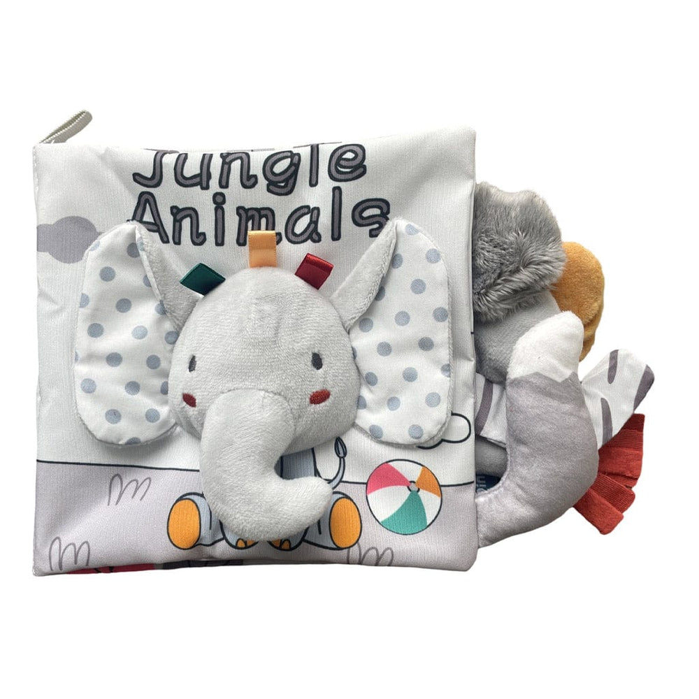 Ecosprout Baby & Toddler Baby Touch and Feel Book : Jungle Animals