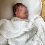 Ecosprout Linens & Bedding Bassinet Muslin Blanket : Off White
