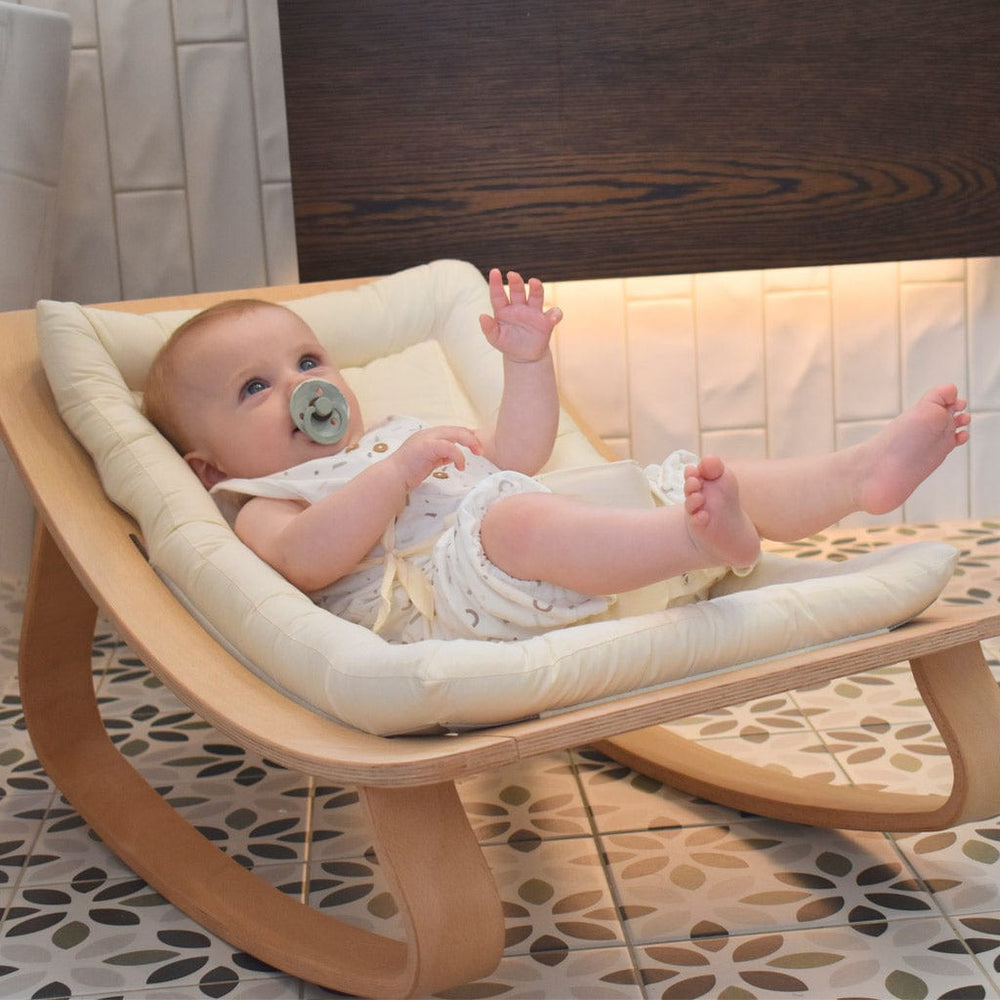 Ecosprout Baby Toys & Activity Equipment Ecosprout Beechwood Baby Rocker : Natural (Back in stock : end July)