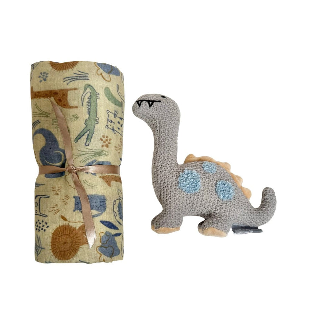 Ecosprout Baby Gift Sets Gift Box : Jersey Wrap Set & Muslin Cloths