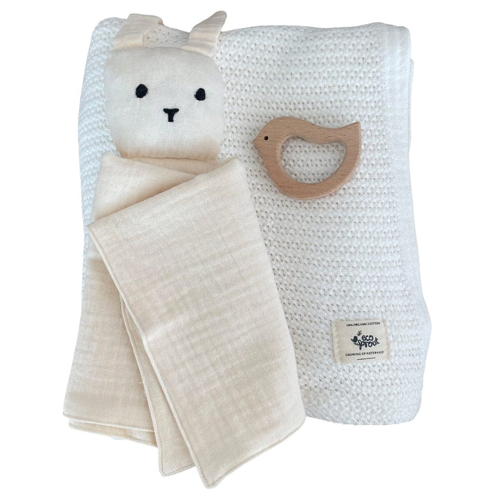 
            
                Load image into Gallery viewer, Ecosprout Baby Gift Sets Gift Box Rima Ivory - Ecosprout &amp;amp; Friends
            
        