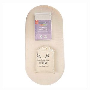 Ecosprout Bassinets & Cradles One (no stand) Moses Accessory Package - Mattress, Liner & Protector