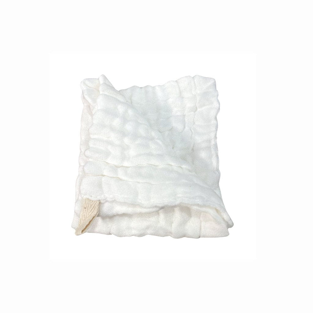 Ecosprout Bath Towels & Washcloths Muslin Cloths 3pk: White