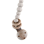 Ecosprout Baby Soothers Silicone Pacifier Holder with Clip : Speckled Almond