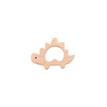 Ecosprout Baby Soothers Wooden Teether/Playgym Toy : Stegosaurus