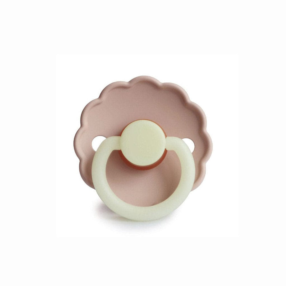 
            
                Load image into Gallery viewer, Frigg Baby Soothers FRIGG Daisy Night Pacifier Size 1 : Blush
            
        