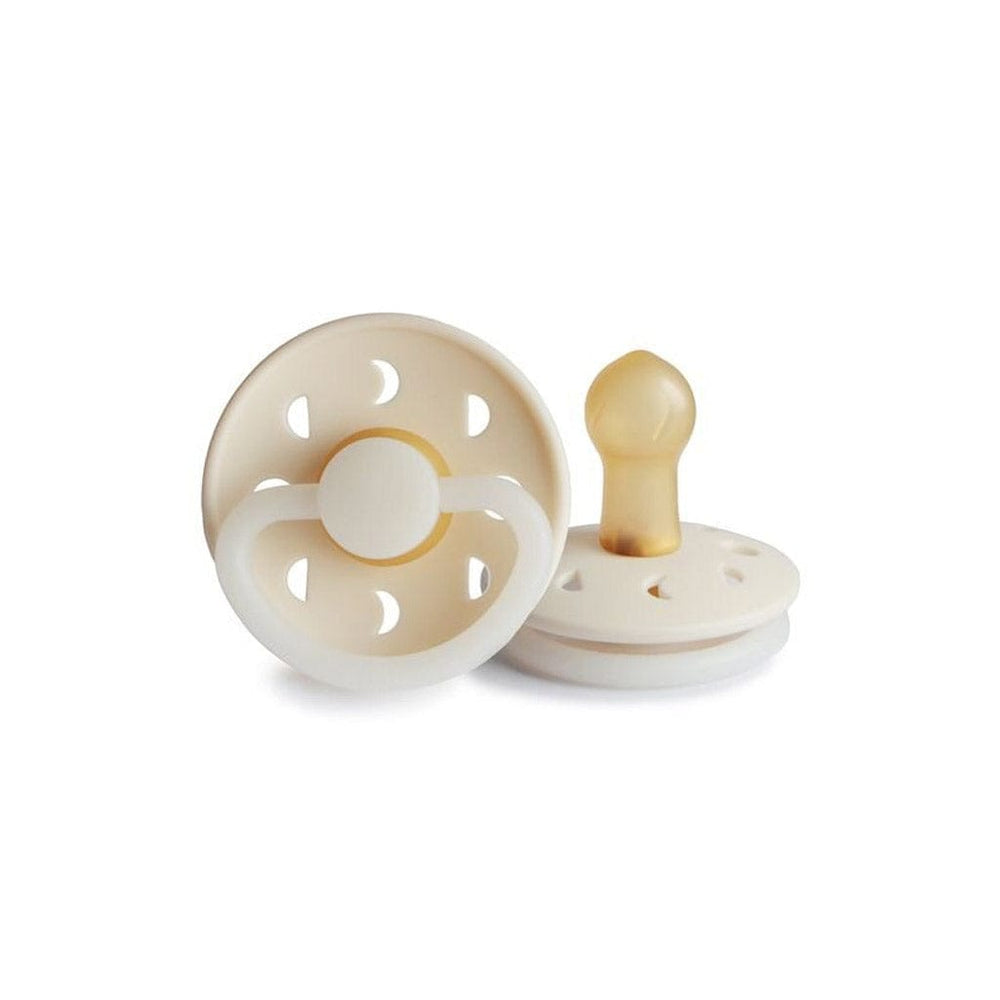 Frigg Pacifier FRIGG Moon Phase Night Pacifier Size 1 : Cream