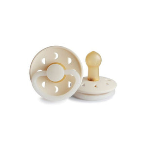 Frigg Pacifier FRIGG Moon Phase Night Pacifier Size 2 : Cream
