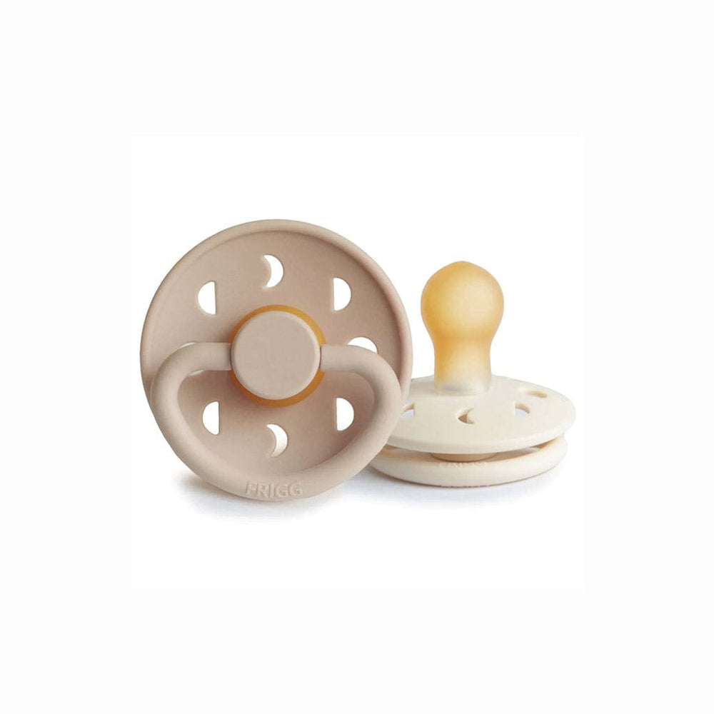 Frigg Baby Soothers FRIGG Moon Phase Pacifier Size 2 : Cream/Croissant