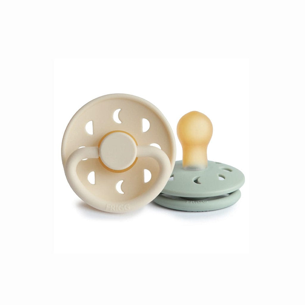 
            
                Load image into Gallery viewer, Frigg Baby Soothers FRIGG Moon Phase Pacifier Size 2 : Cream/Sage
            
        