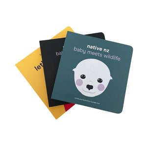 lil peppy Baby & Toddler Baby Book : NZ Native Baby Meets Wildlife