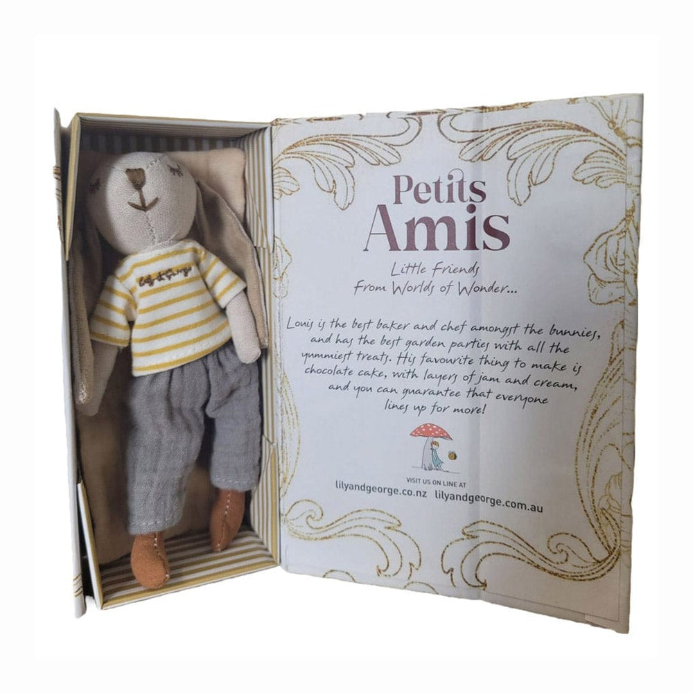 
            
                Load image into Gallery viewer, Lily and George Baby Toys &amp;amp; Activity Equipment Petits Amis : Louis the Bunny
            
        