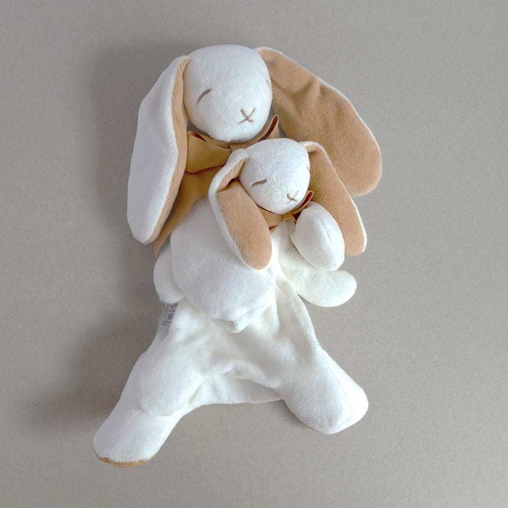 Maud n Lil Toys Organic Cotton Comforter : Mini Binky Buff Bunny