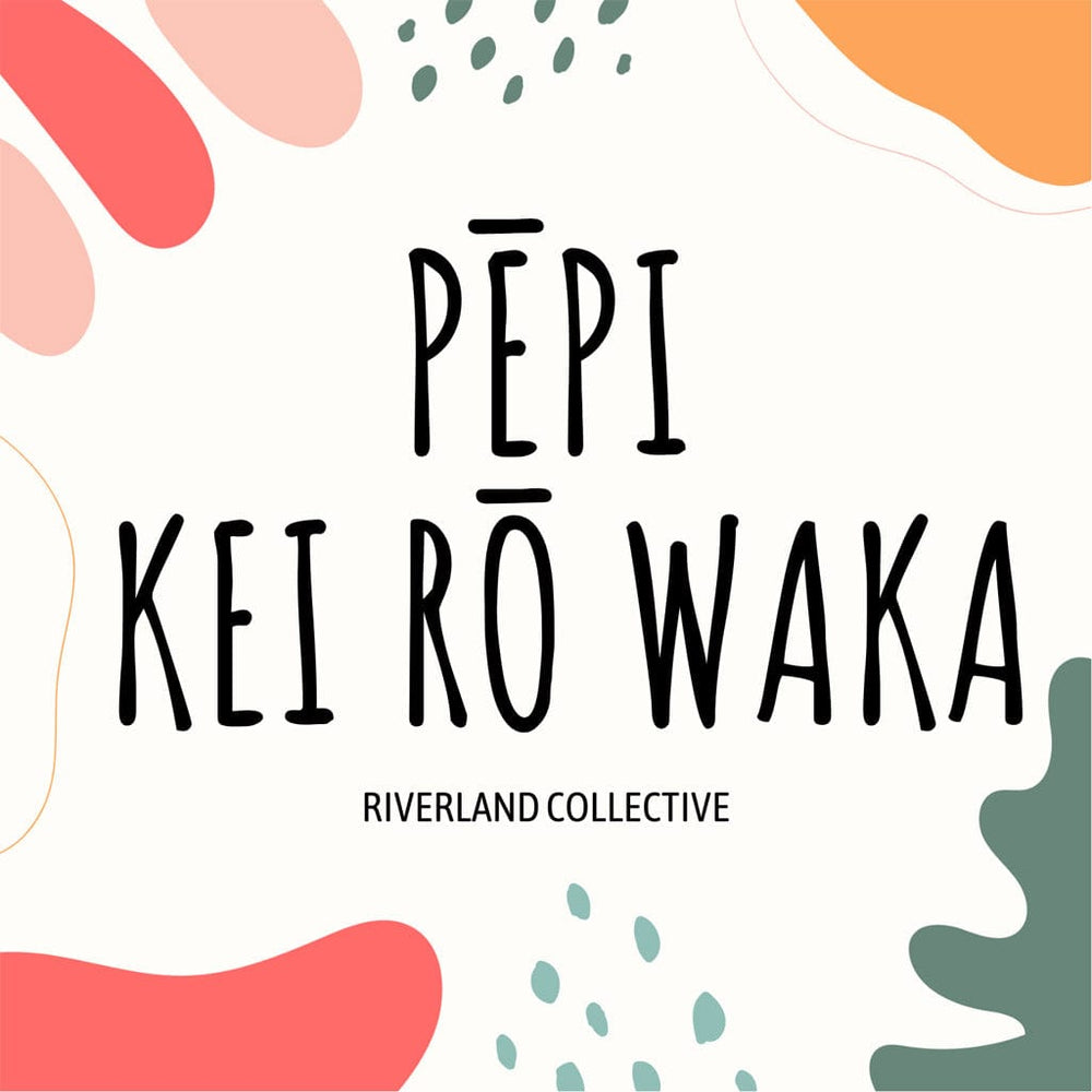Riverland Collective Funky : Pēpi Kei Rō Waka Sticker