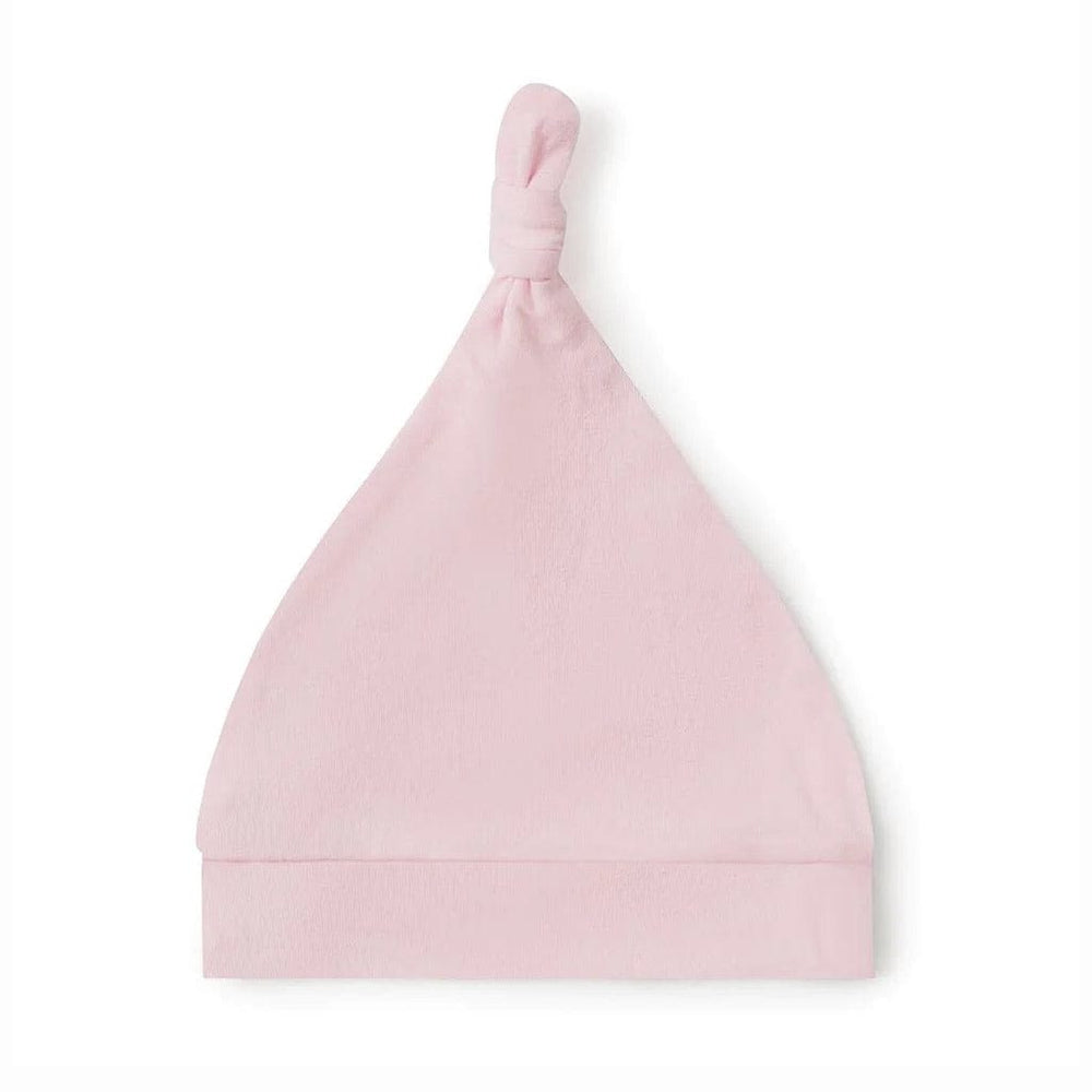 Snuggle Hunny Kids Baby & Toddler Hats Knotted Beanie : Baby Pink