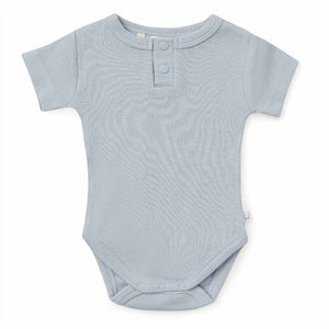 
            
                Load image into Gallery viewer, Snuggle Hunny Kids Clothing Organic Cotton Short Sleeve Bodysuit : Zen
            
        