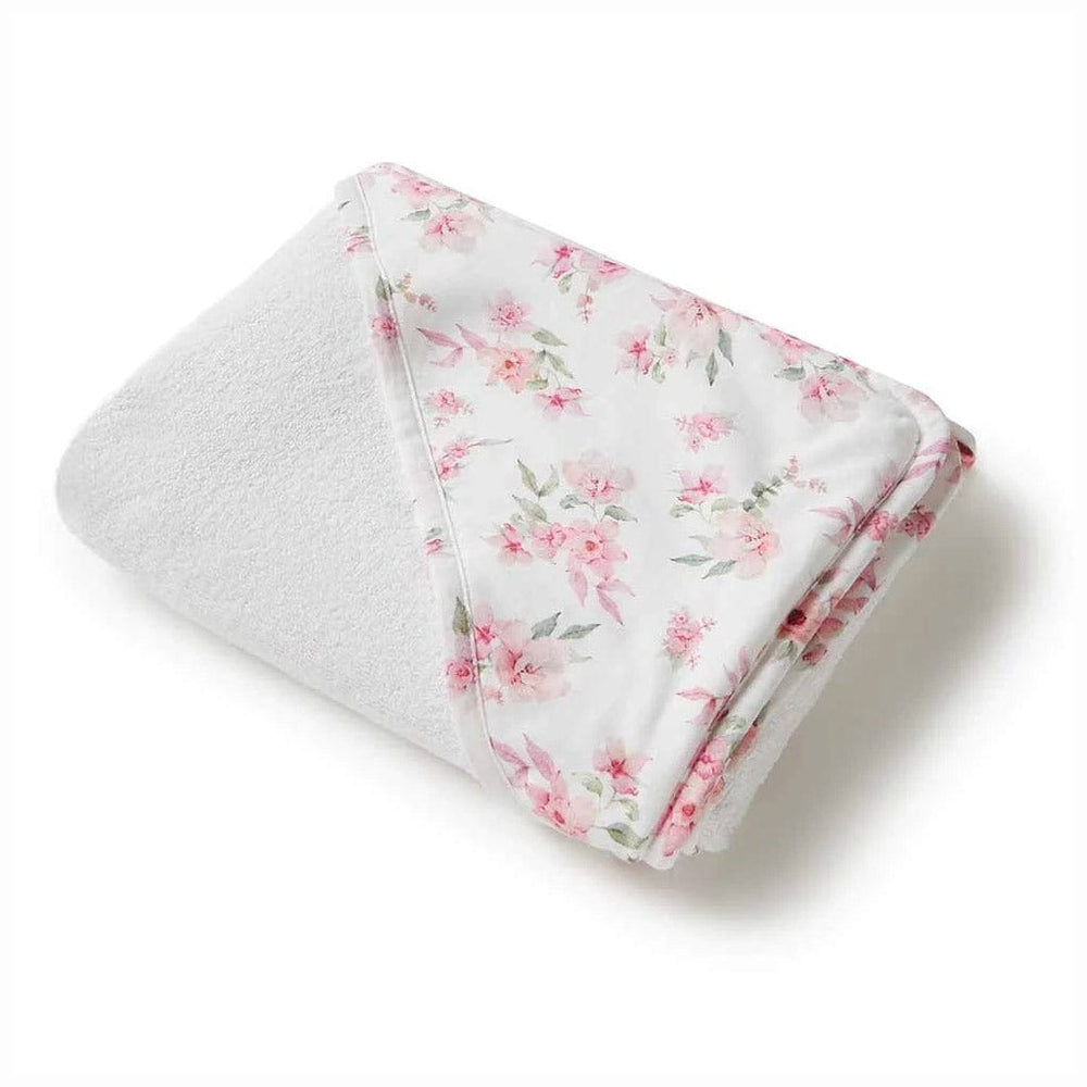 Snuggle Hunny Kids Bath Towels & Washcloths Organic Hooded Bath Towel : Camille