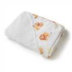 Snuggle Hunny Kids Bath Towels & Washcloths Organic Hooded Bath Towel : Lion