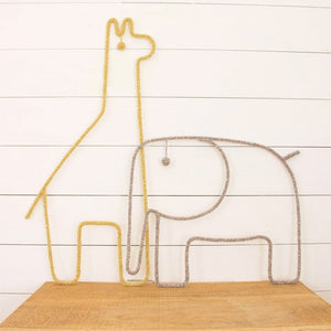 
            
                Load image into Gallery viewer, Animal Mobile / Wall Hanging : Giraffe Wallhangings Blabla 
            
        