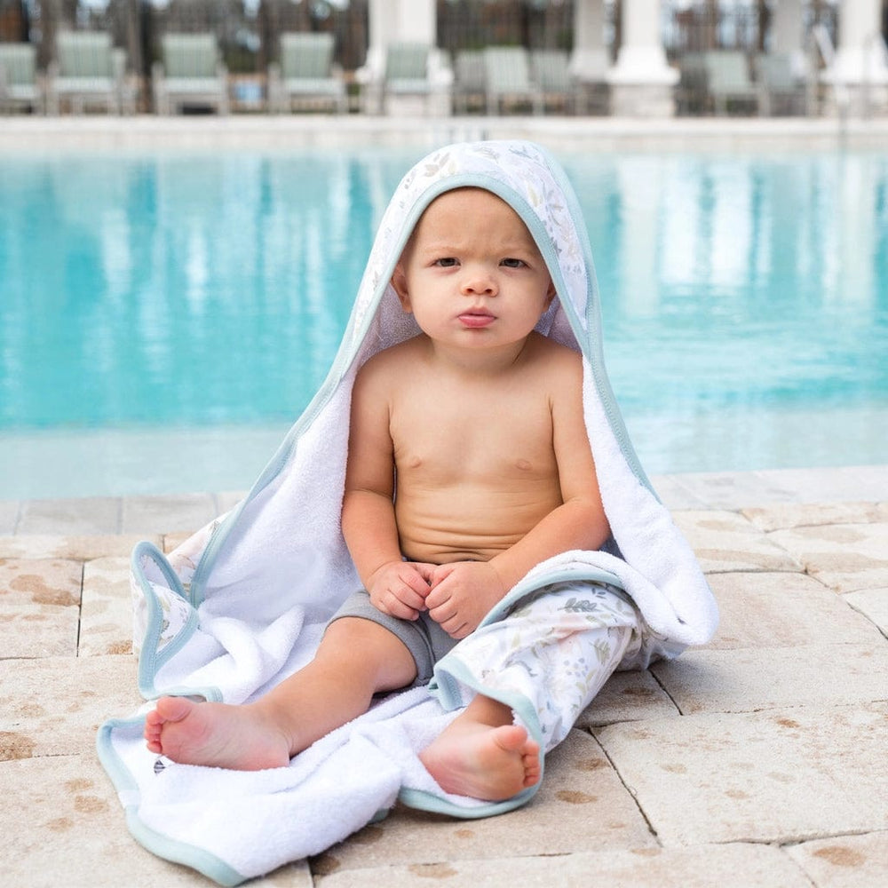 Copper Pearl Bath Towels & Washcloths Hooded Bath Towel : Rex