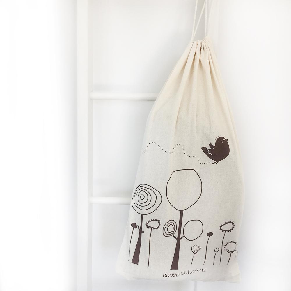 
            
                Load image into Gallery viewer, Ecosprout Bundle : Cotton Changing Basket : Dove Grey
            
        