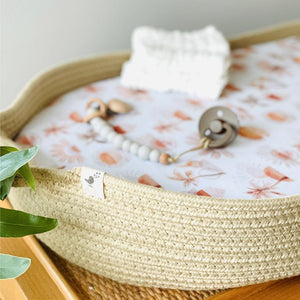 
            
                Load image into Gallery viewer, Ecosprout Bundle : Cotton Changing Basket : Natural
            
        