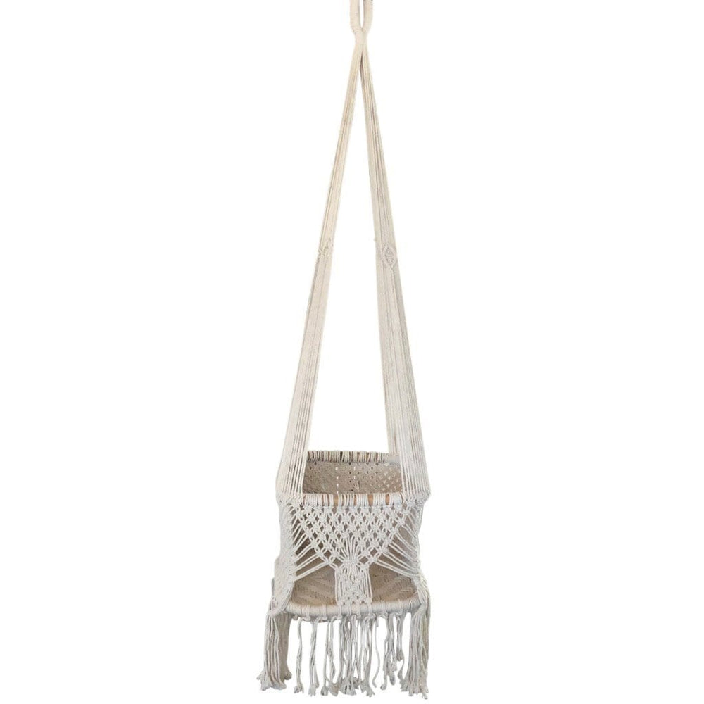
            
                Load image into Gallery viewer, Crochet Hanging Baby/Toddler Swing (Out of Stock, due June) Swings Ecosprout 
            
        