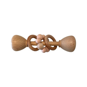 
            
                Load image into Gallery viewer, Ecosprout Toys Montessori Toy - Wooden Rattle : Guava
            
        