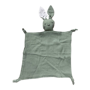 Ecosprout Toys Muslin Comforter Bunny : Sage Star