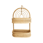 Rattan Double Shelf : Rainbow Wallhangings Ecosprout 