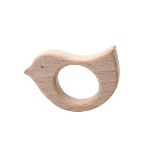Wooden Animal Teether : Bird Teether Ecosprout 