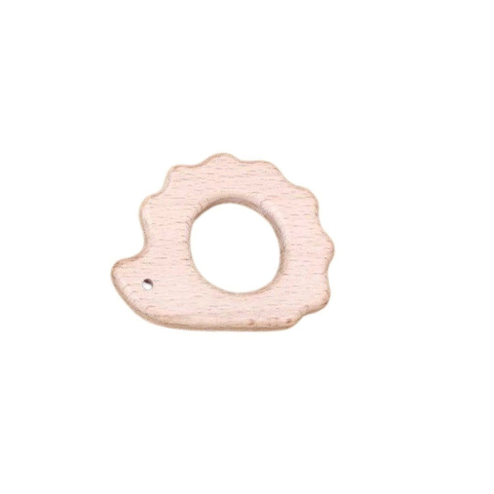 Wooden Animal Teether : Hedgehog Teether Ecosprout 
