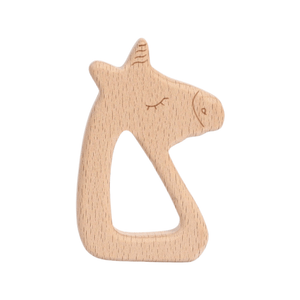 Wooden Teether : Unicorn Teether Ecosprout 