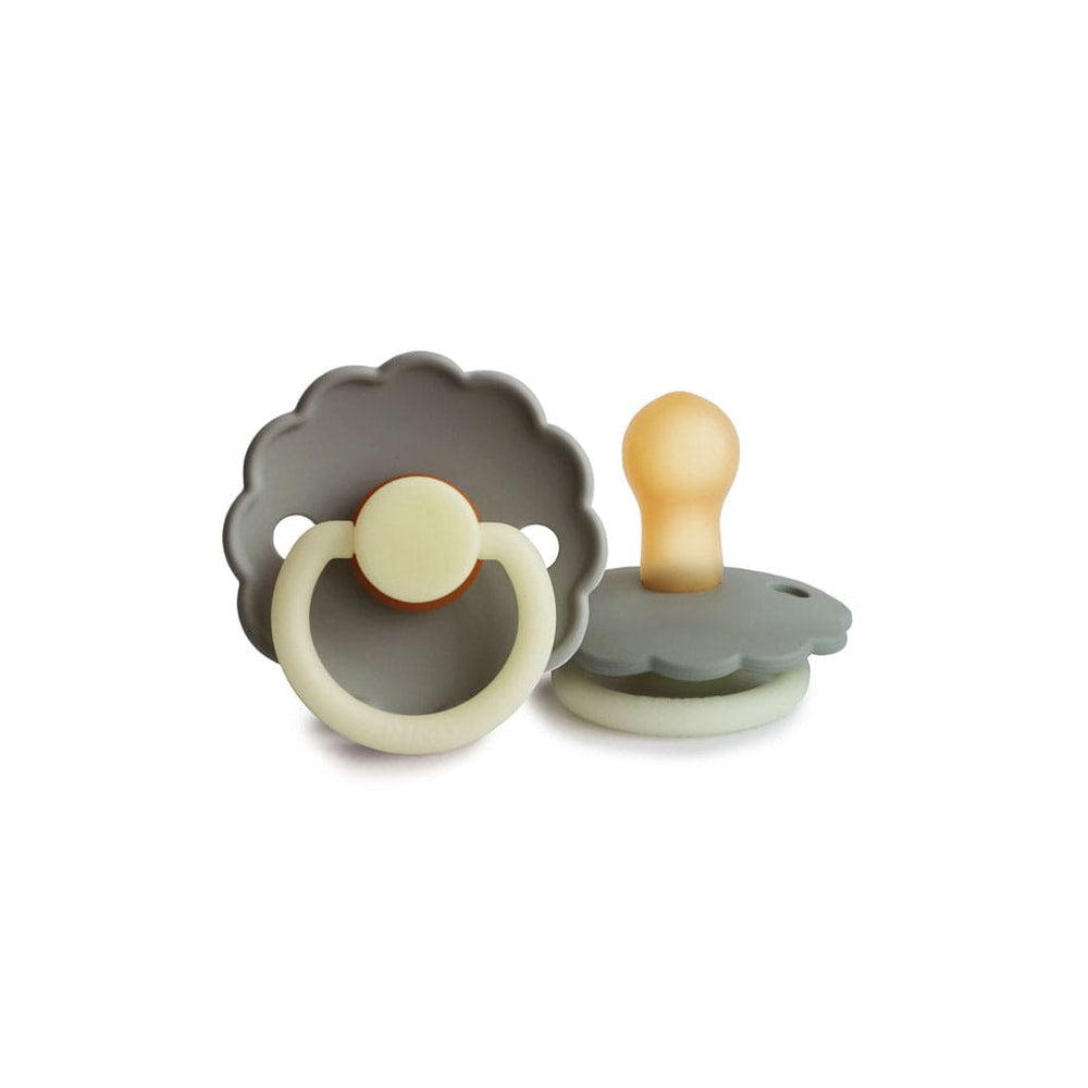 
            
                Load image into Gallery viewer, Frigg Pacifier FRIGG Daisy Night Pacifier Size 1 : Portobello
            
        