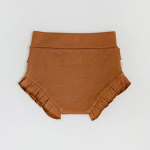 
            
                Load image into Gallery viewer, Snuggle Hunny Kids Organic Baby Clothing Organic High Waist Bloomers : Chestnut
            
        