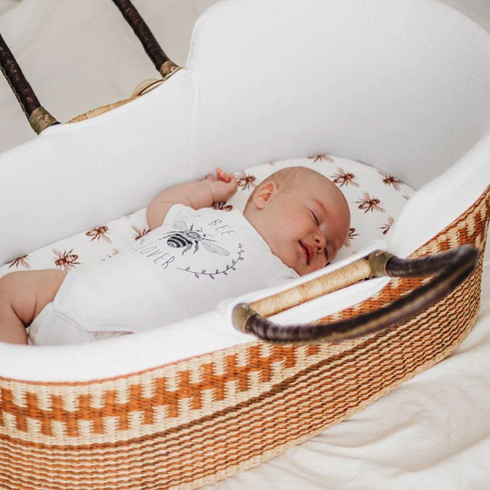 The Young Folk Collective Moses Basket Liner : Heirloom