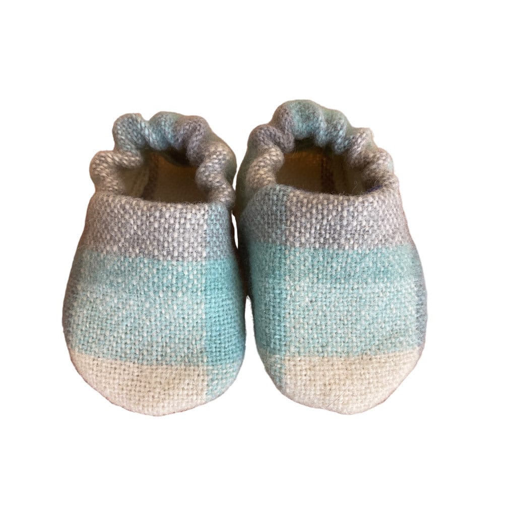 Vintage Me Vintage Wool Booties Mauve Blue Ecosprout Ecosprout New Zealand